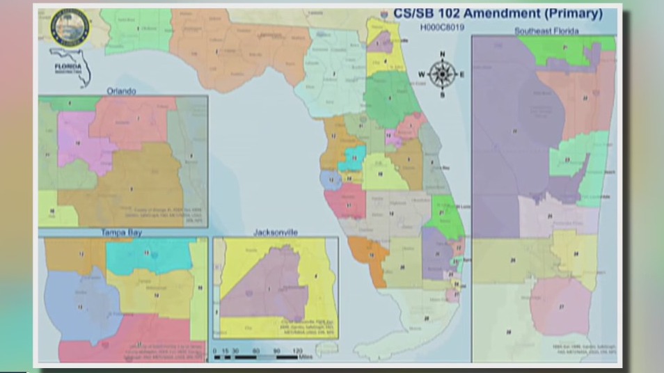 New redistricting maps impact Florida candidates